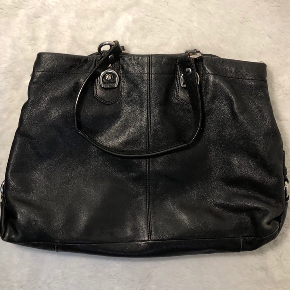Coach Black Leather Purse - Picture 3 of 4